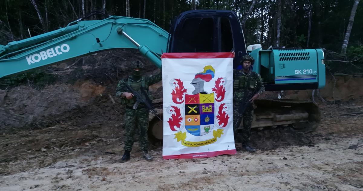 Noticias Antioquia: Ejército destruye maquinaria de 0 millones Noticias Antioquia: Ejército destruye maquinaria de 0 millones