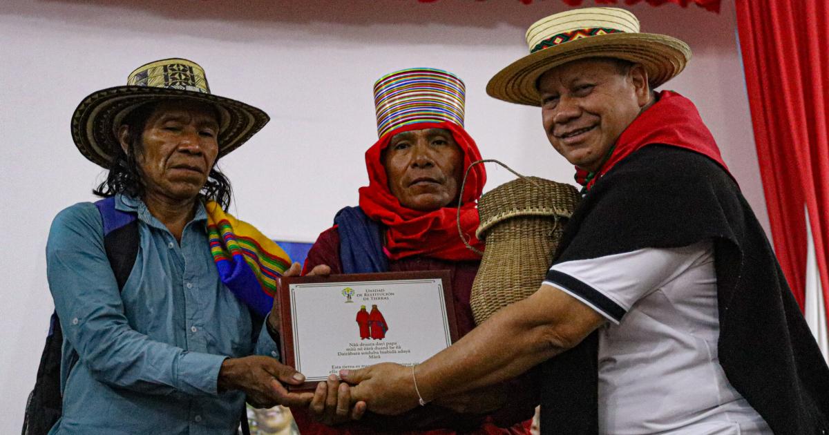 Noticias Antioquia: Restituyen tierras a comunidad indígena en Ituango Noticias Antioquia: Restituyen tierras a comunidad indígena en Ituango