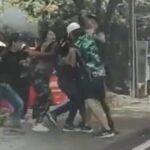 (Video) Riña entre hinchas de Nacional dejó un muerto en Pereira