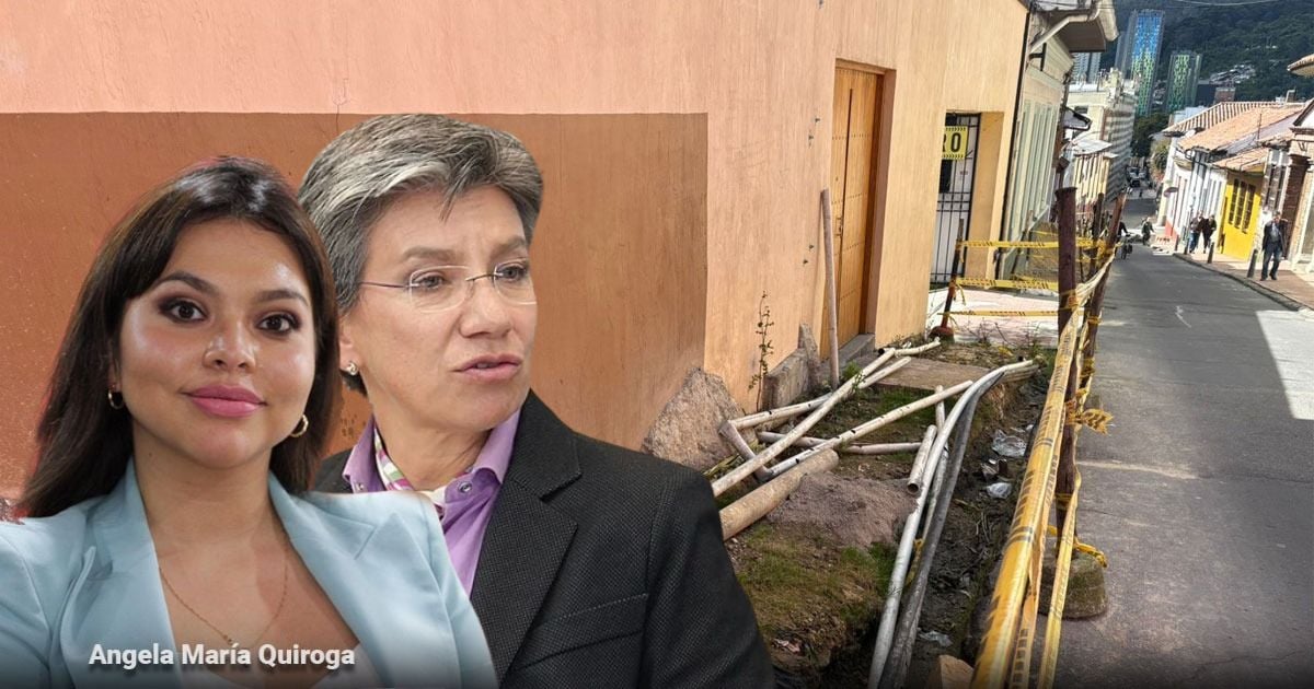 A quién entregó la alcaldía de Claudia López el contrato para arreglar andenes y no hay obra