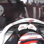 Bearman se estampa a 260 kilómetros por hora entrando en el pit-lane