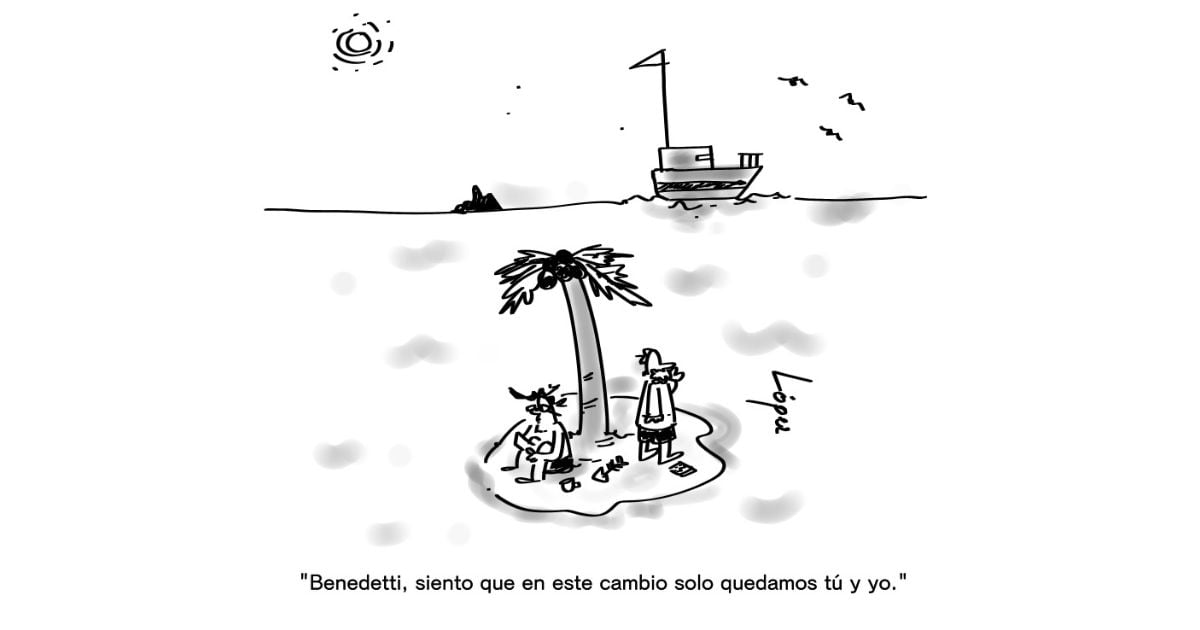 Caricatura: Abandonos y soledad