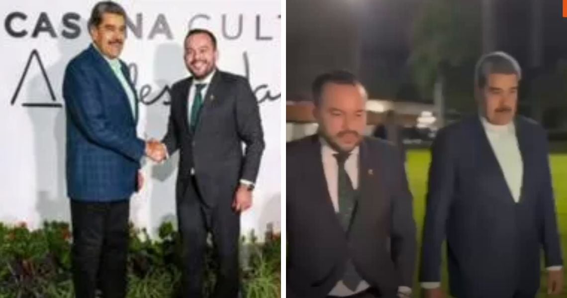 El abrazo del ministro de Minas Edwin Palma con Maduro que logró la bendición de Petro