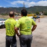 Extinguido el incendio forestal junto al Castillo de la Albaida que obligó a evacuar a 500 personas