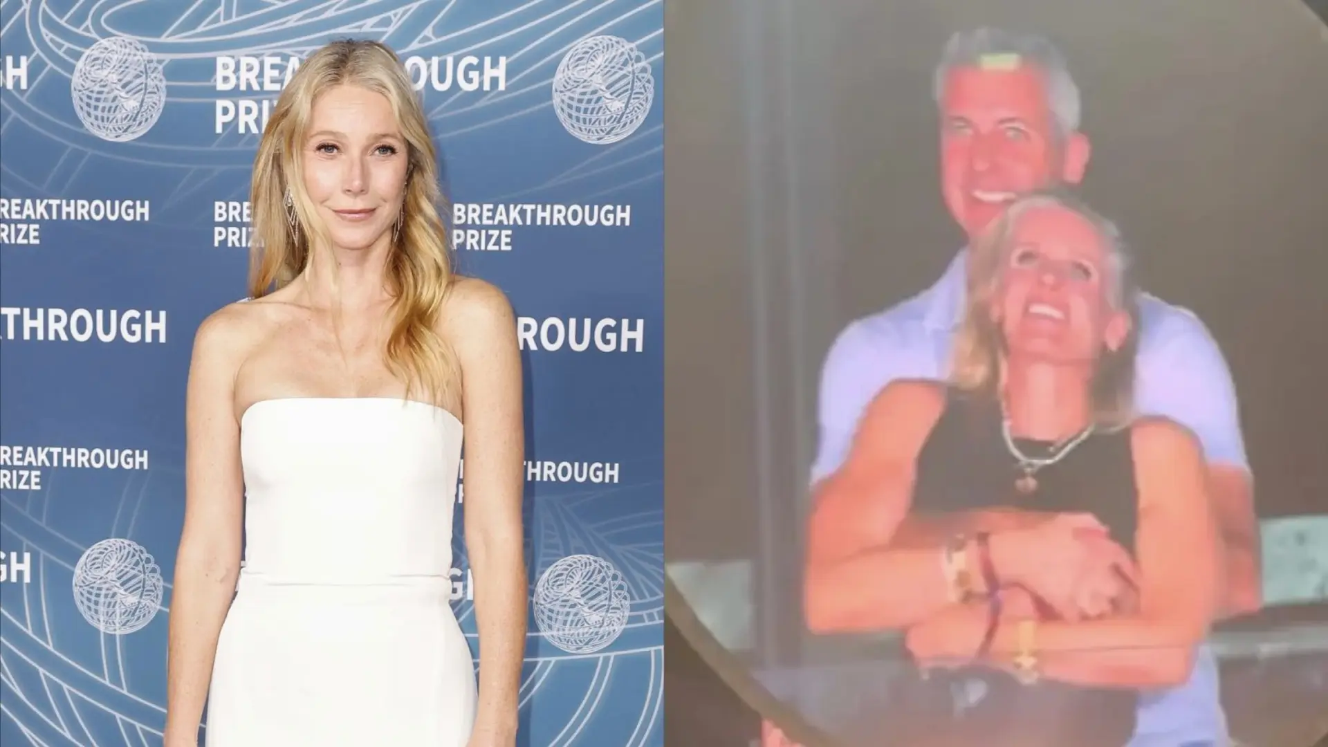 Gwyneth Paltrow, ex de Chris Martin, se une Astronomer y entra de lleno en el ‘culebrón’ de la infidelidad en el concierto de Coldplay