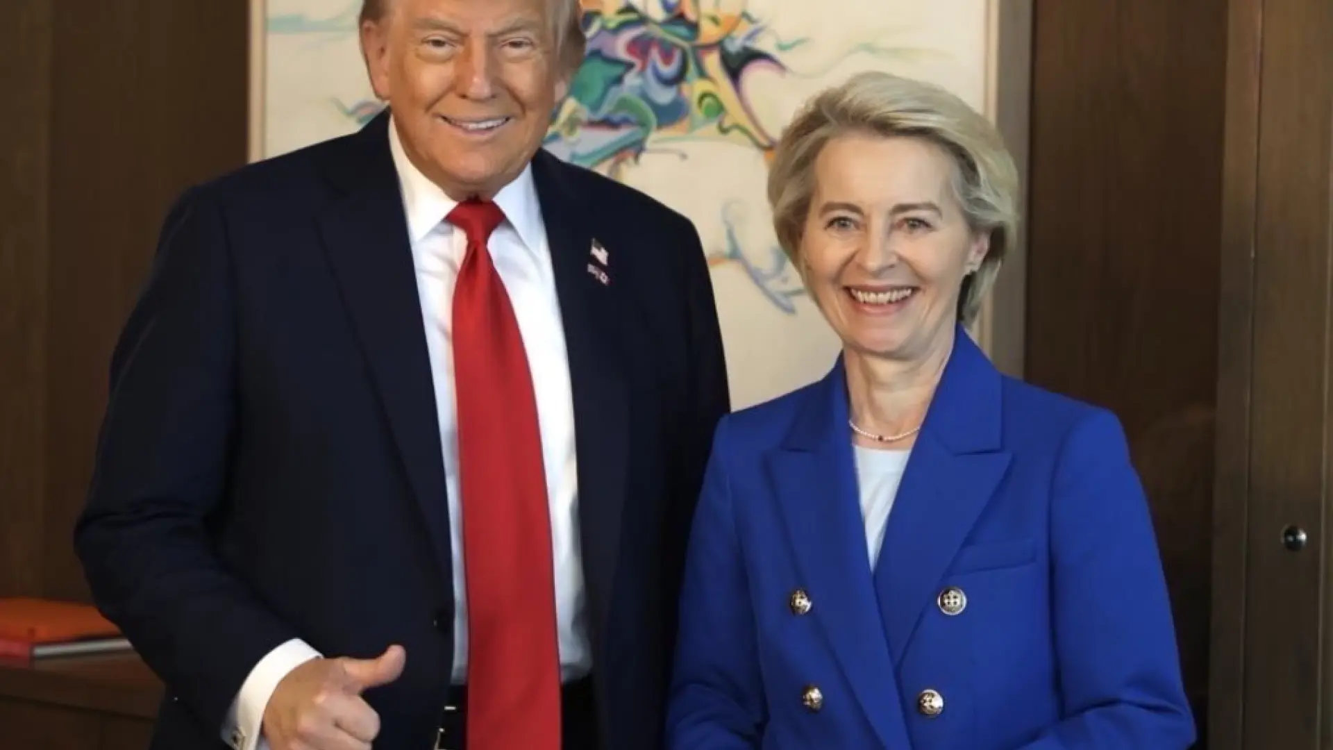 La UE negocia con EEUU un arancel del 15% para los productos europeos a la espera del visto bueno de Trump