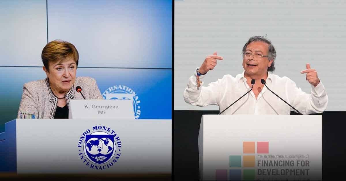 La poderosa Presidenta del Fondo Monetario Internacional con la que Petro casó pelea en Sevilla