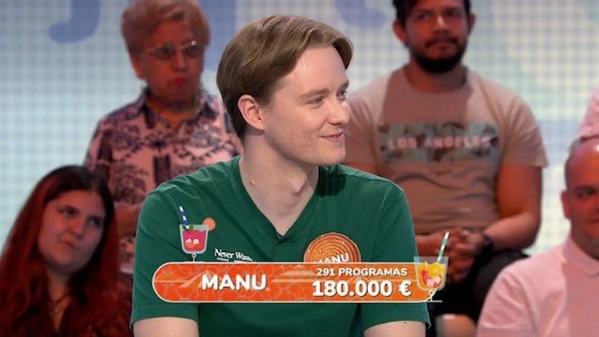 Manu alcanza los 180.000 euros ganados en ‘Pasapalabra’ en casi 300 programas