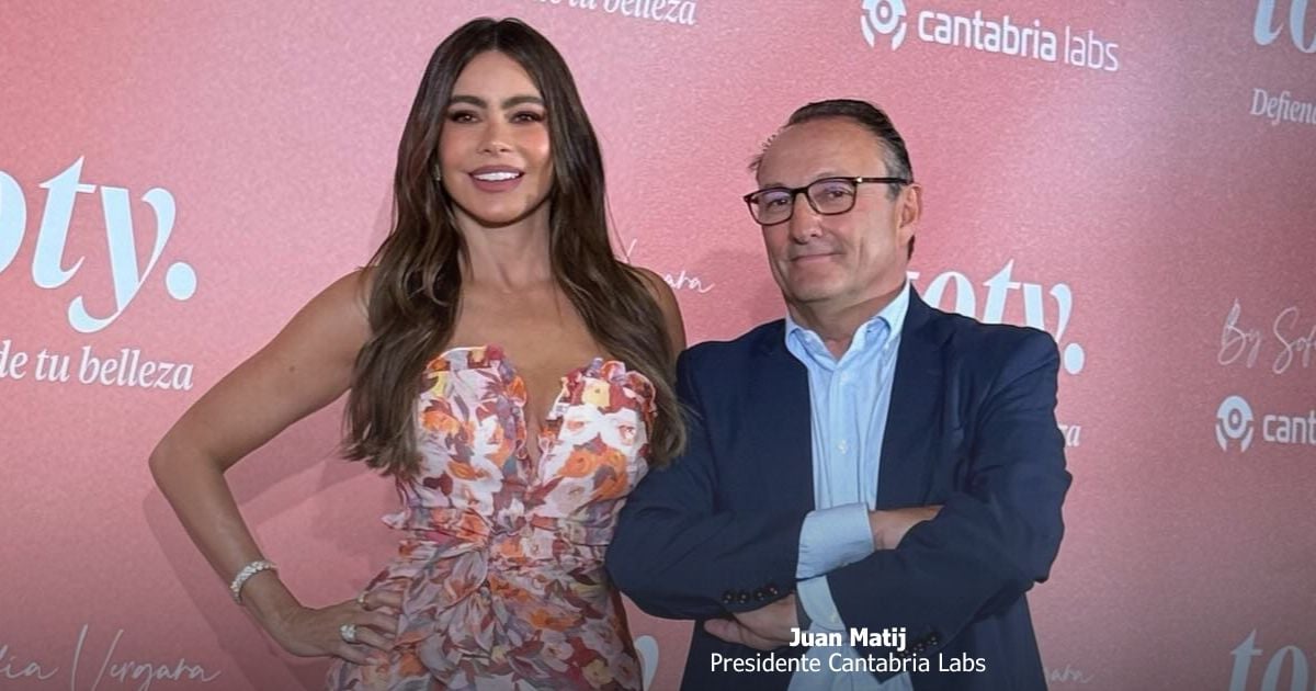 Sofia Vergara y la gigante española de productos de belleza detrás de la marca con la que llega a Europa