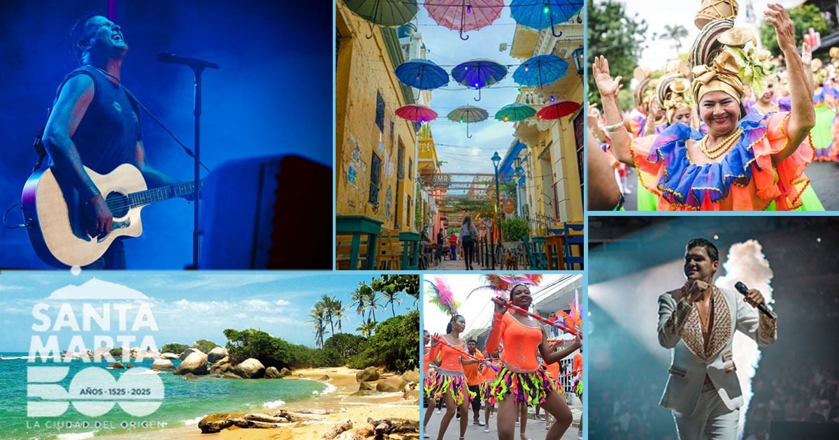 así será la mega fiesta para celebrar los 500 años de Santa Marta