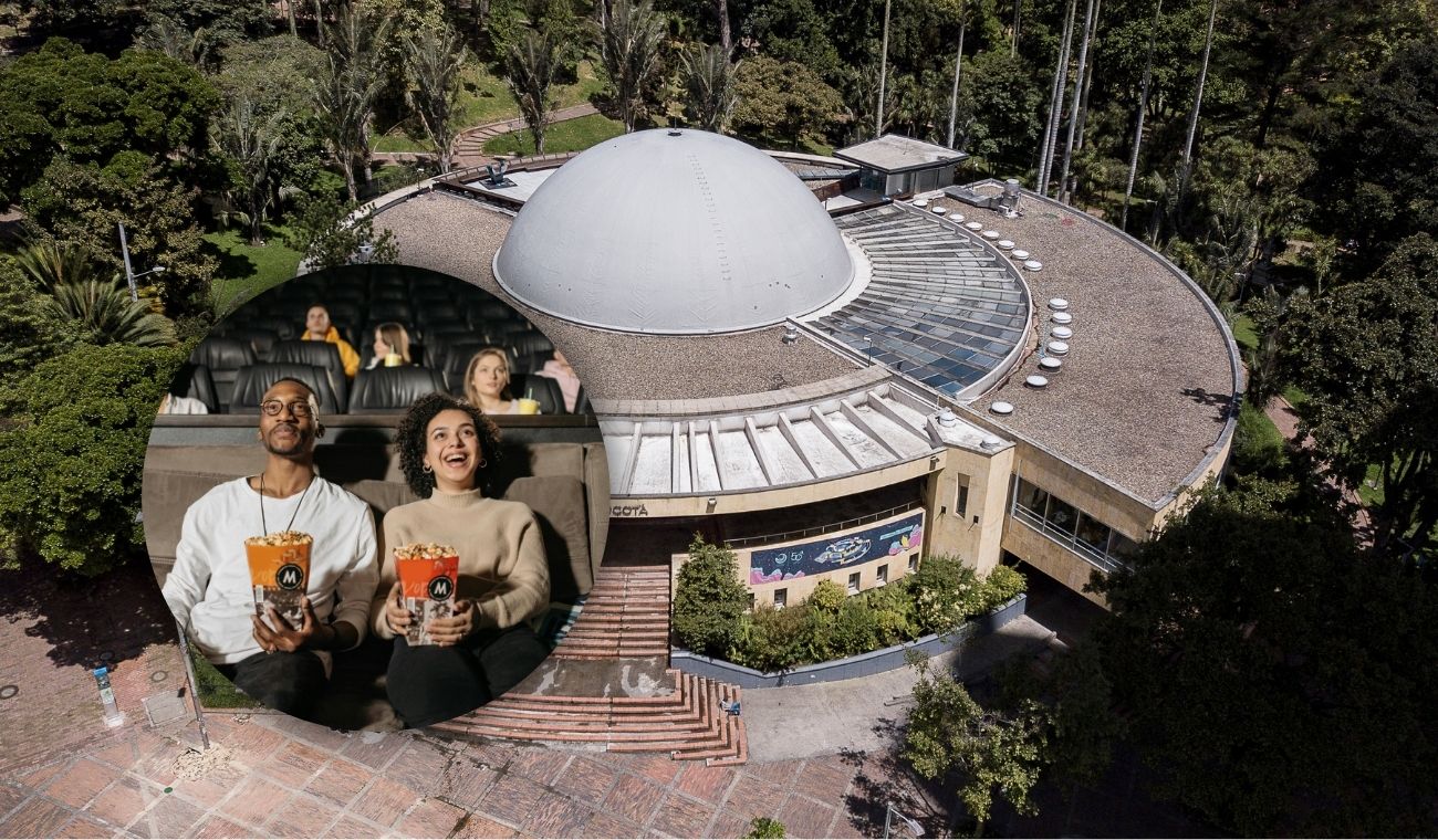 Cine en el Planetario de Bogotá: programación de películas por solo mil Cine en el Planetario de Bogotá: programación de películas por solo mil