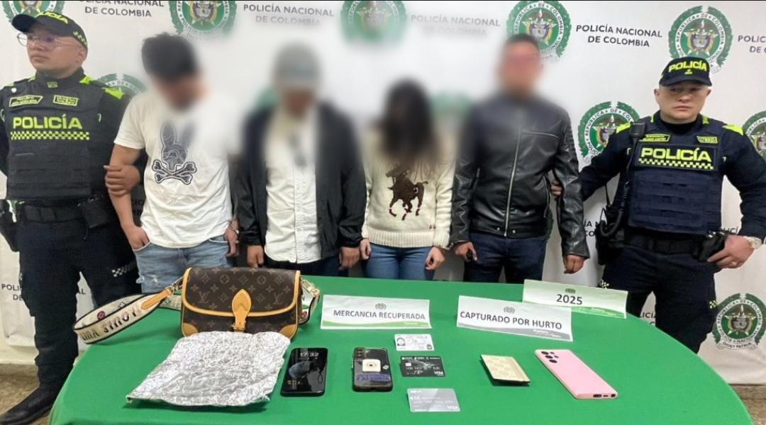 Cuatro personas señaladas de hurto cayeron en Fontibón Cuatro personas señaladas de hurto cayeron en Fontibón