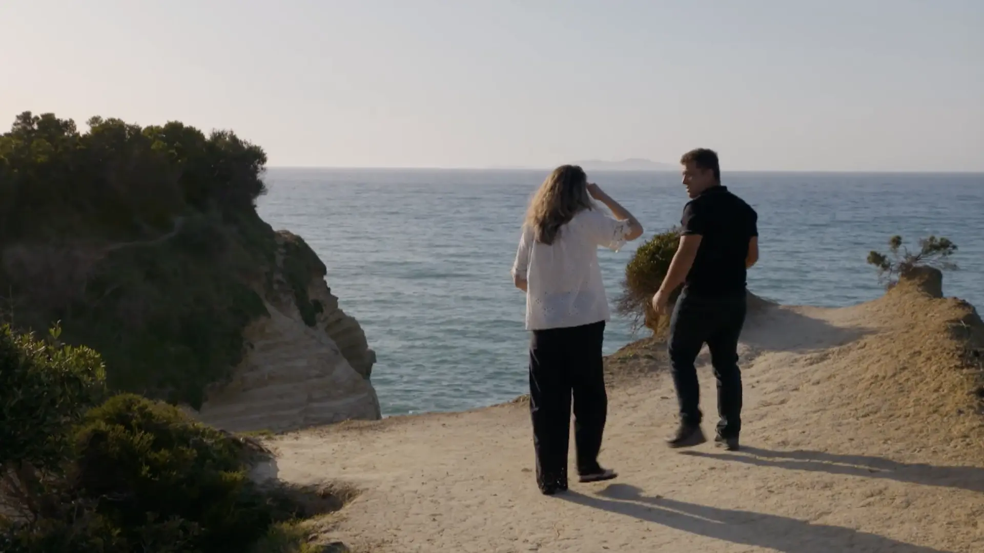 la historia del romántico paisaje griego