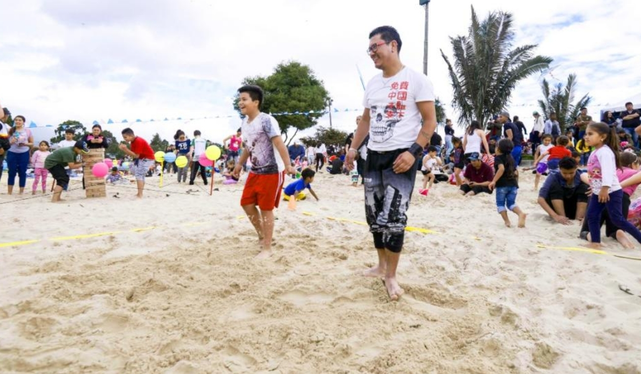 Festival de Verano convertirá parques en playas: niños se divertirán mucho