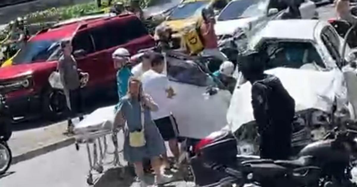 Noticias Medellín: tres heridos en terrible accidente en El Poblado