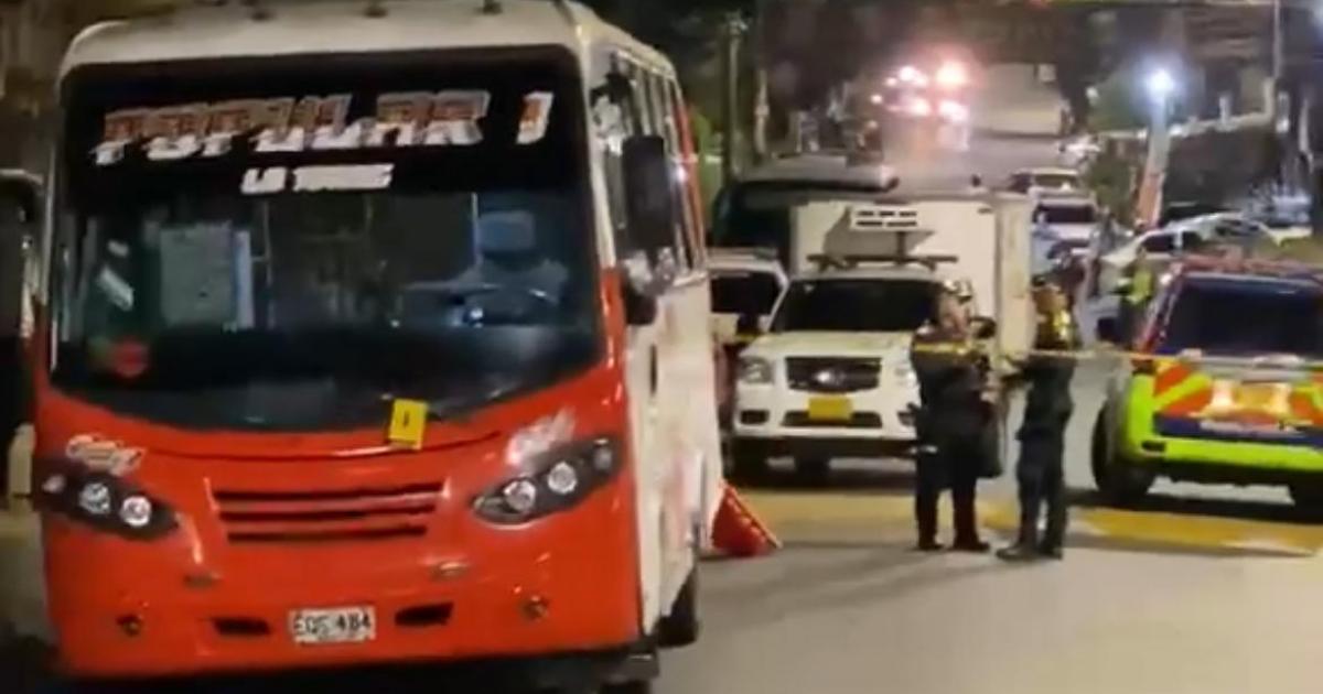 Noticias Medellín: La Terraza, tras crimen de dos mujeres dentro de un bus