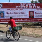 Aparece una valla con la millonaria recompensa que ofrece EE.UU. por Maduro