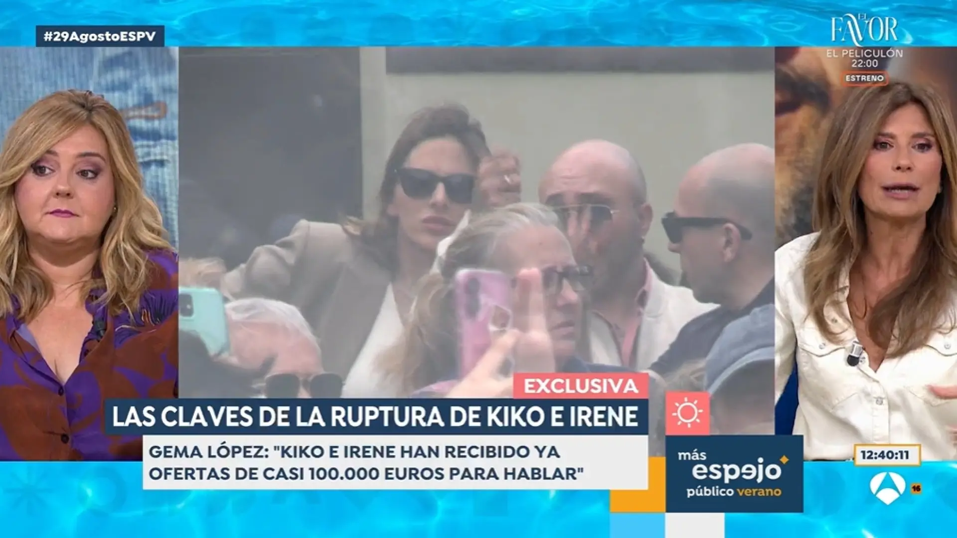 Kiko Rivera e Irene Rosales habrían recibido ofertas de 100.000 euros para sentarse en platós de televisión, según Gema López Kiko Rivera e Irene Rosales habrían recibido ofertas de 100.000 euros para sentarse en platós de televisión, según Gema López