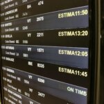 Las tormentas en Barcelona obligan a cancelar unos 30 vuelos y retrasar más de 40 en el Aeropuerto de El Prat