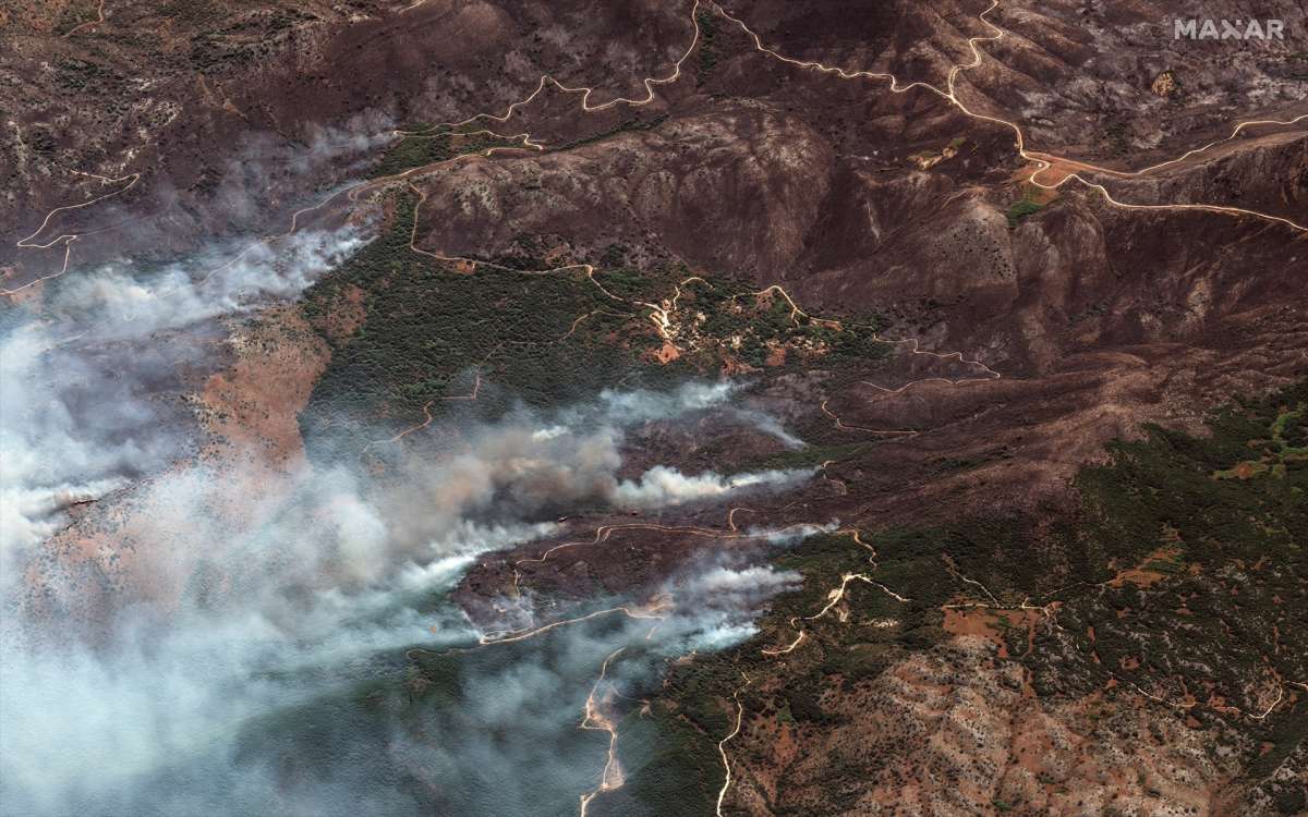 No solo España arde por los incendios: medio continente europeo también sucumbe al fuego No solo España arde por los incendios: medio continente europeo también sucumbe al fuego