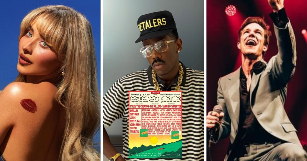 Sabrina Carpenter, The Killers y Tyler, the Creator encabezan la lista Sabrina Carpenter, The Killers y Tyler, the Creator encabezan la lista