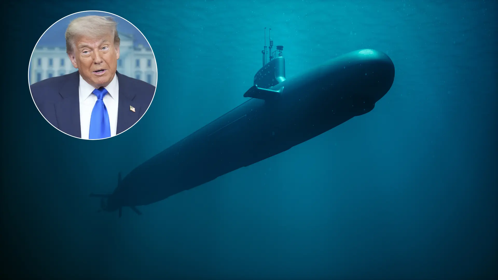 Trump asegura que sus submarinos nucleares están «más cerca de Rusia»