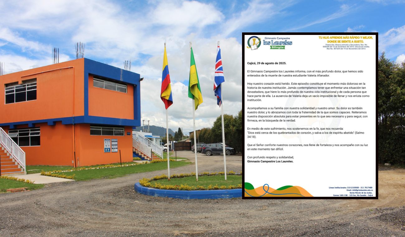 Colegio de Valeria Afanador dice que quiere «la búsqueda de la verdad»