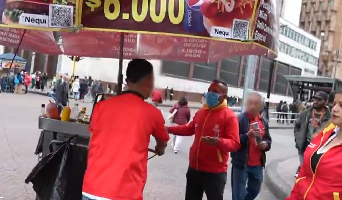 Distrito se acordó de la Séptima y puso en cintura a los ambulantes