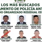 Noticias Antioquia: El cartel de los más buscados de las disidencias