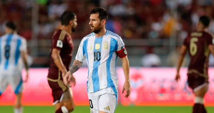 Messi jugará ante Venezuela su último partido como local en las eliminatorias mundialistas