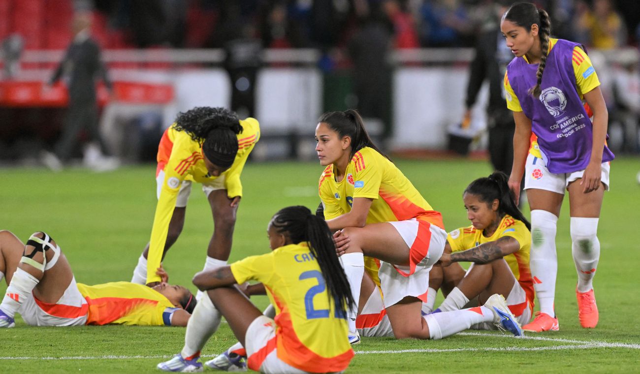 Selección Colombia Femenina subcampeona: Brasil les amargó el sueño