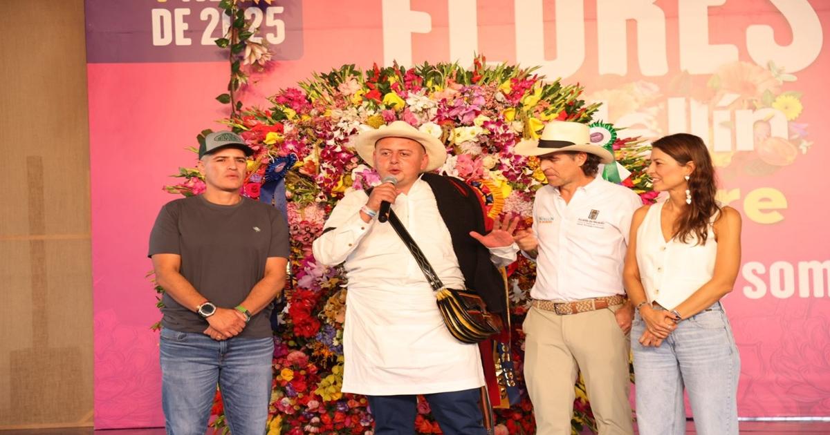 Noticias Medellín: Juan Pablo Sánchez, ganador del Desfile de Silleteros Noticias Medellín: Juan Pablo Sánchez, ganador del Desfile de Silleteros