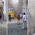 15 muertos y 18 heridos tras descarrilar un funicular en Lisboa