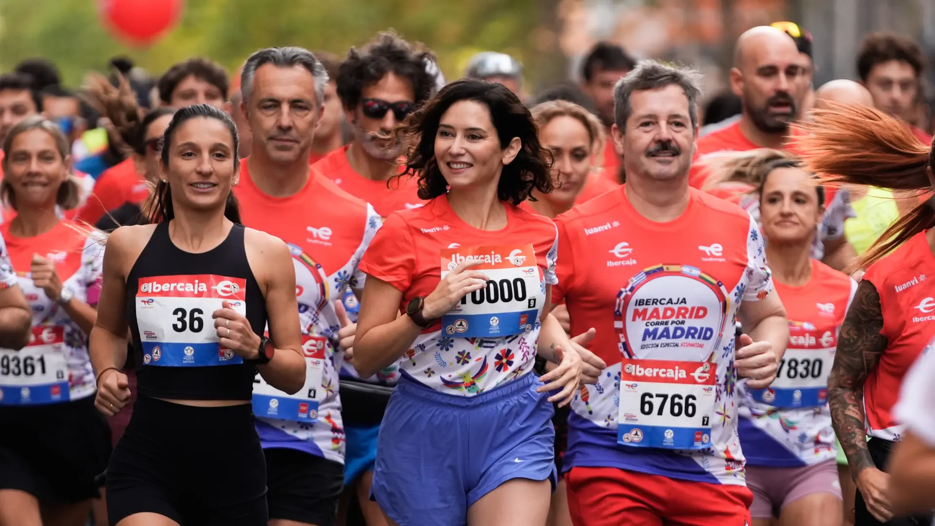 Ayuso disputa la ‘Madrid corre por Madrid’ y anuncia que peleará por los Juegos aunque el caos en La Vuelta «ha ayudado poco»