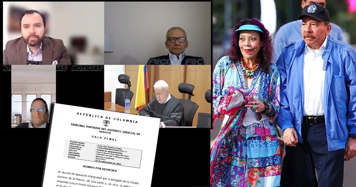 Carlos Ramón González, asilado en Nicaragua, apareció en una audiencia virtual y salió con otro delito Carlos Ramón González, asilado en Nicaragua, apareció en una audiencia virtual y salió con otro delito