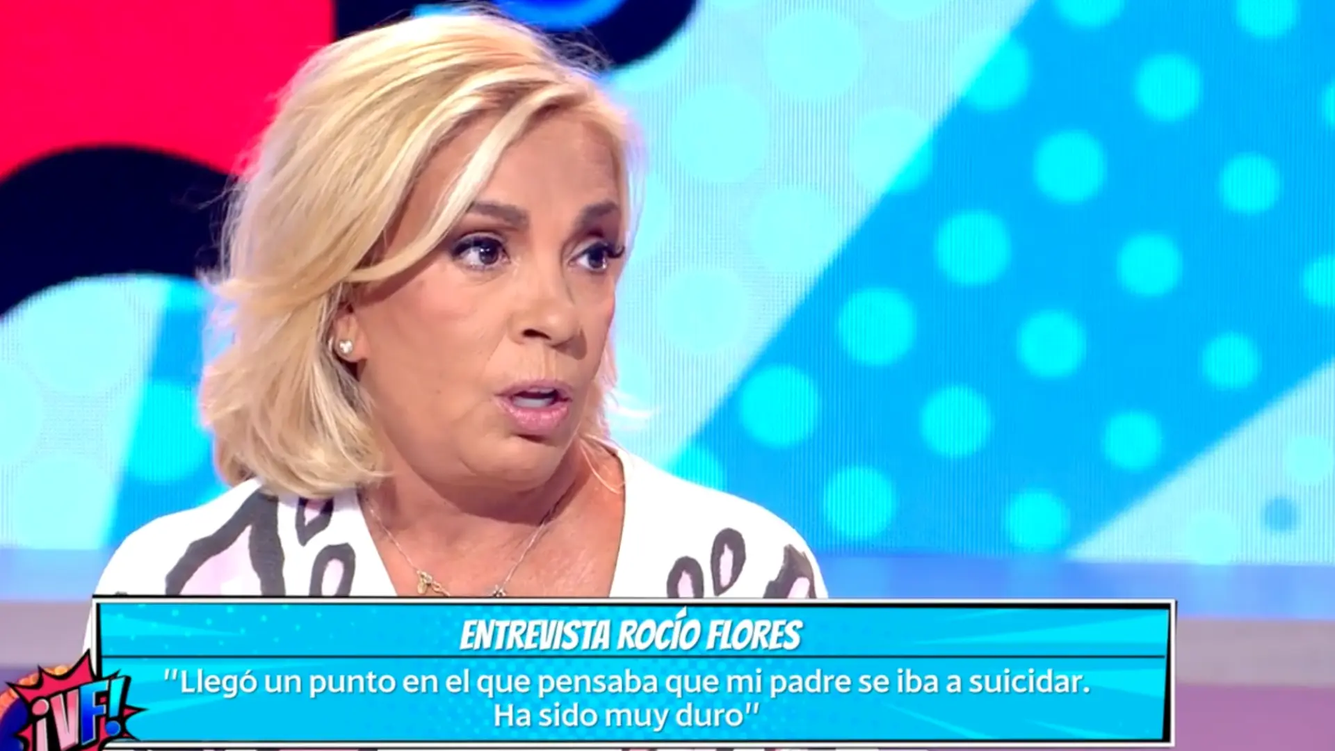 Carmen Borrego reacciona a la entrevista de Rocío Flores en ‘¡De viernes!’: «No me lo creo»