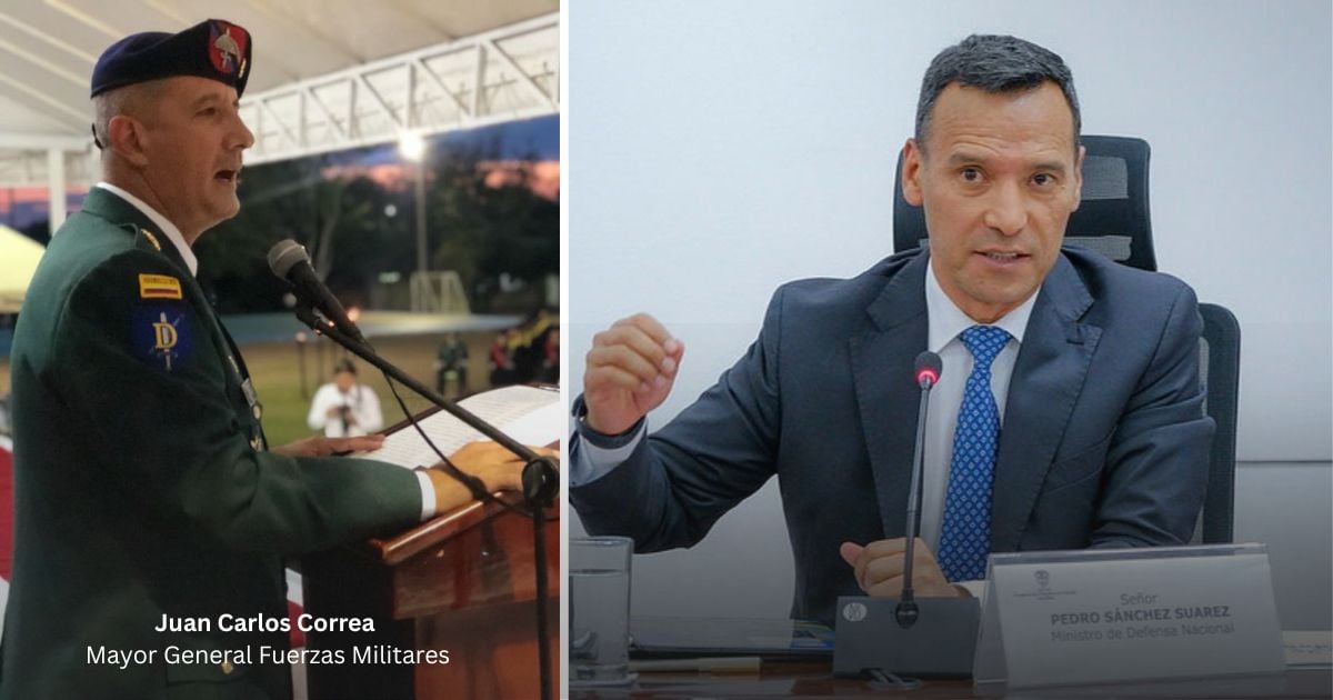 El general, Juan Carlos Correa, le tiene la lupa puesta a las operaciones militares en todo el territorio