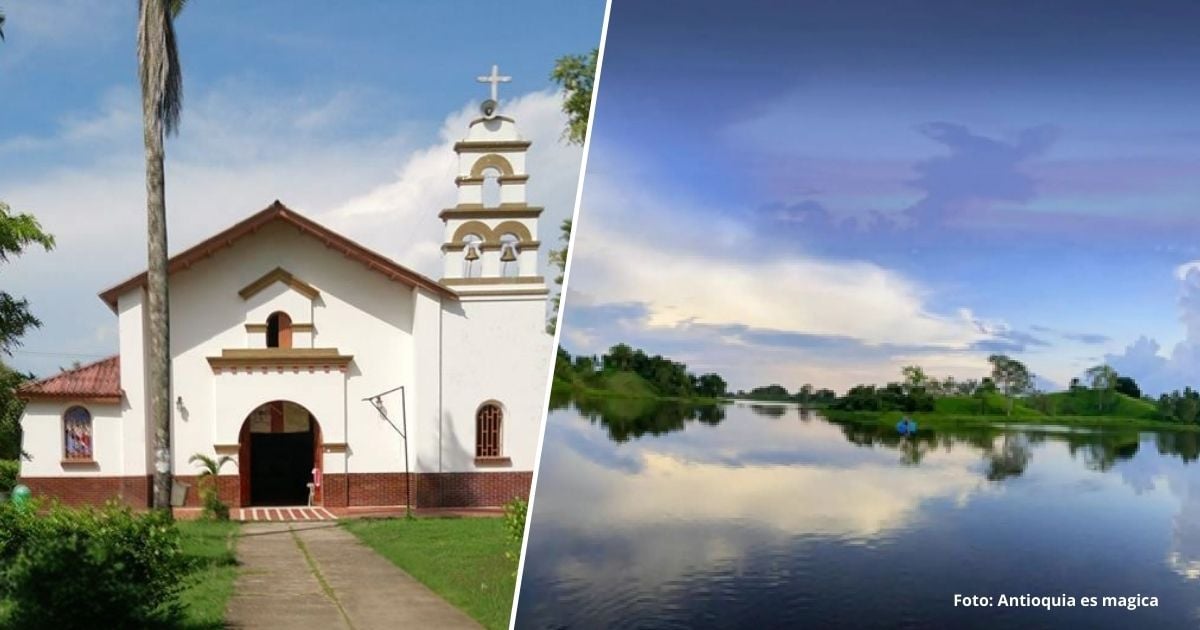 Este es el hermoso pueblo de Antioquia en el que el cielo y el agua se funden en una hermosa postal Este es el hermoso pueblo de Antioquia en el que el cielo y el agua se funden en una hermosa postal