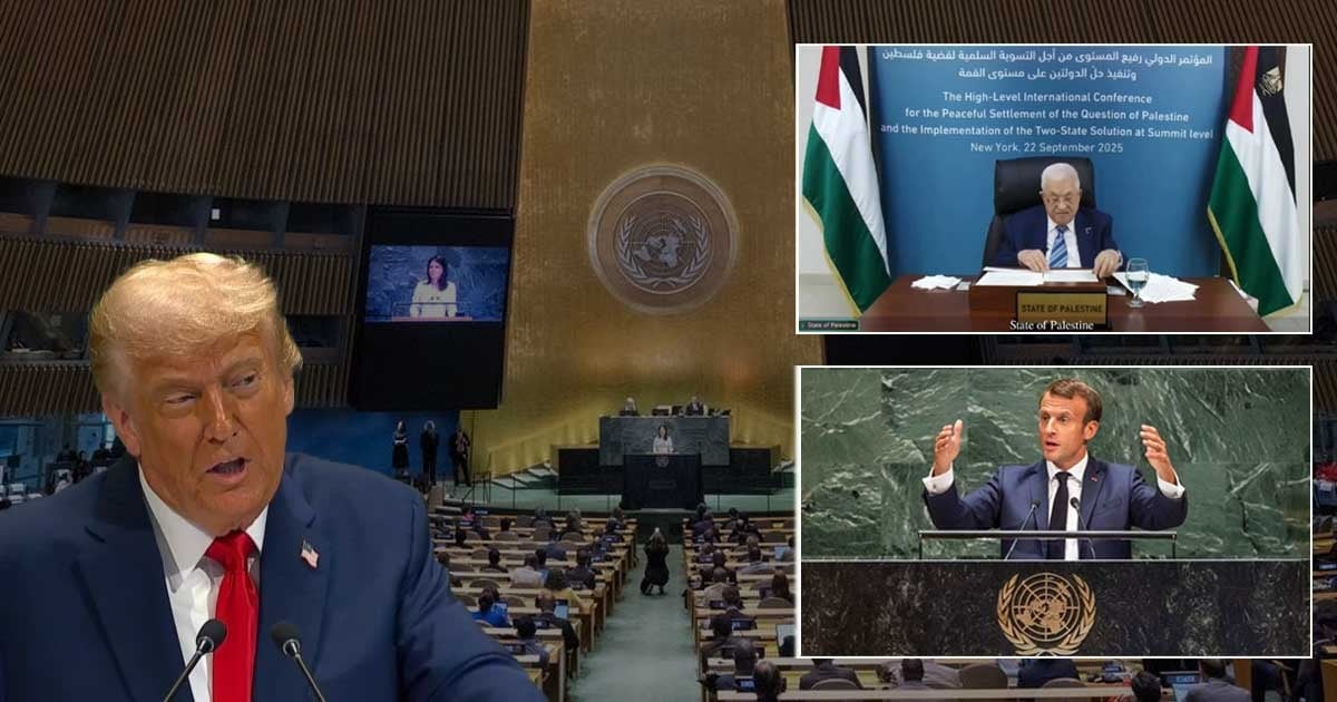 Macron y dos Estados que hicieron vibrar a la aletargada ONU