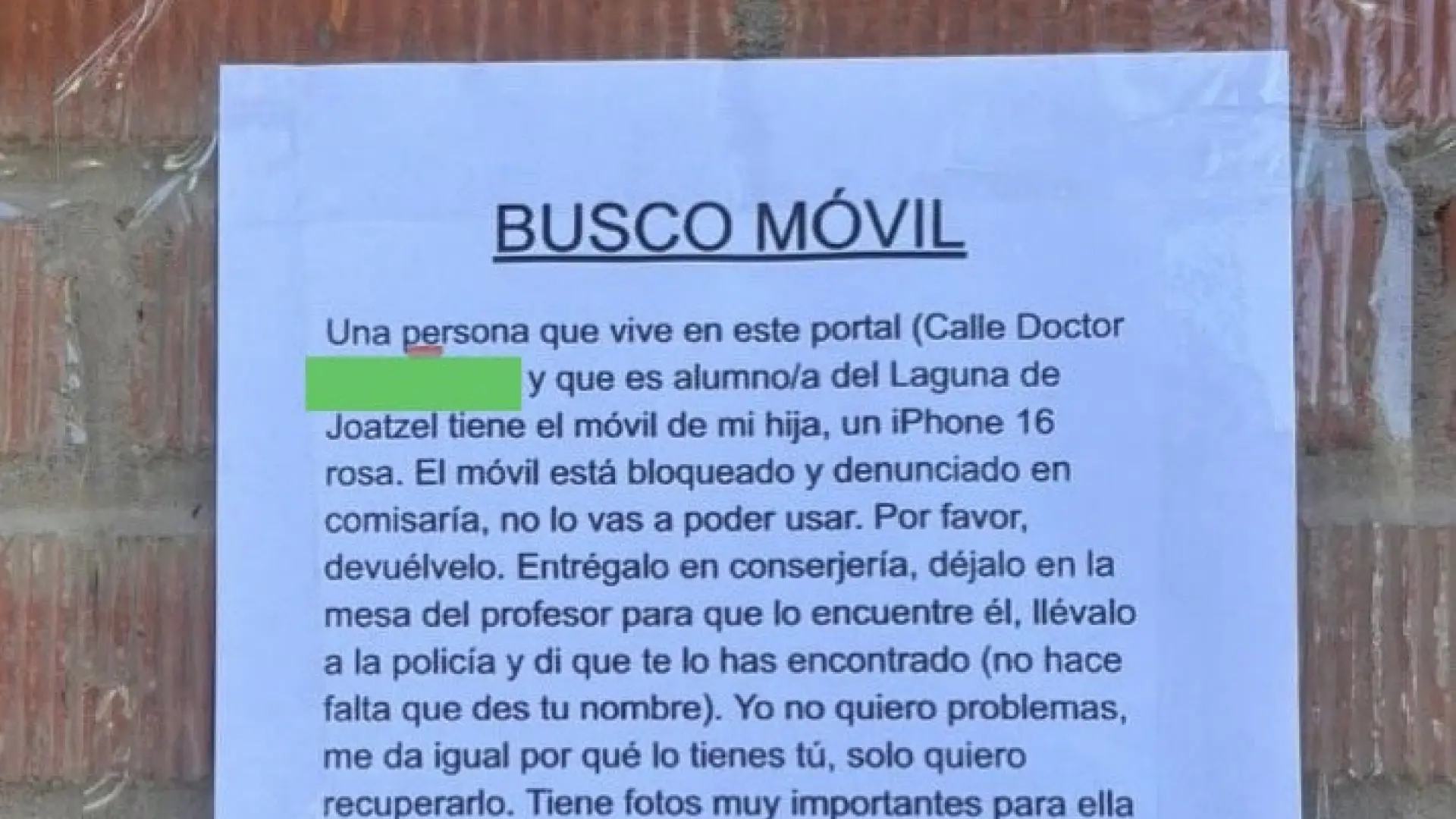 «Me da igual por qué lo tienes tú»