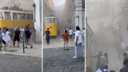Tragedia en Lisboa: asciende a 17 el número de fallecidos por el descarrilamiento de un funicular