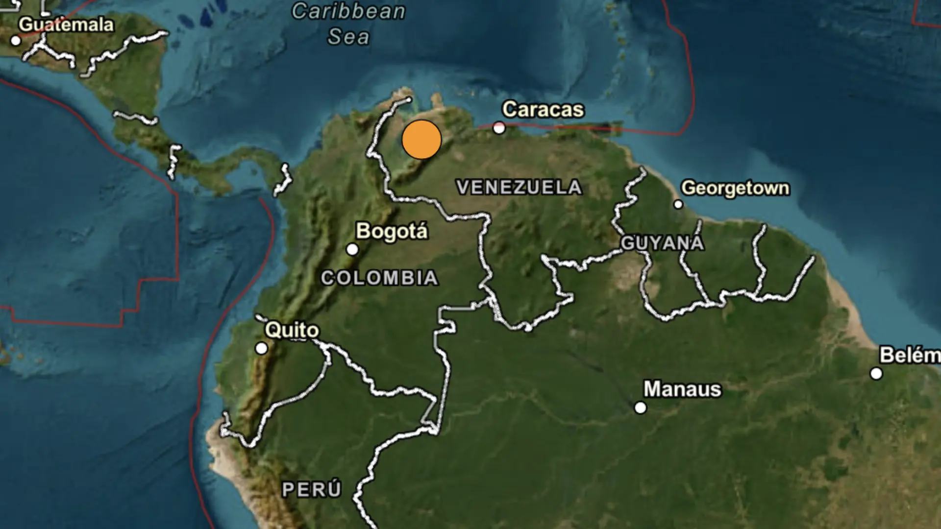 Un terremoto de 6,2 grados sacude el occidente de Venezuela y se siente en algunas ciudades de Colombia Un terremoto de 6,2 grados sacude el occidente de Venezuela y se siente en algunas ciudades de Colombia