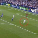 a puerta vacía y tras un jugadón de Mbappé a puerta vacía y tras un jugadón de Mbappé