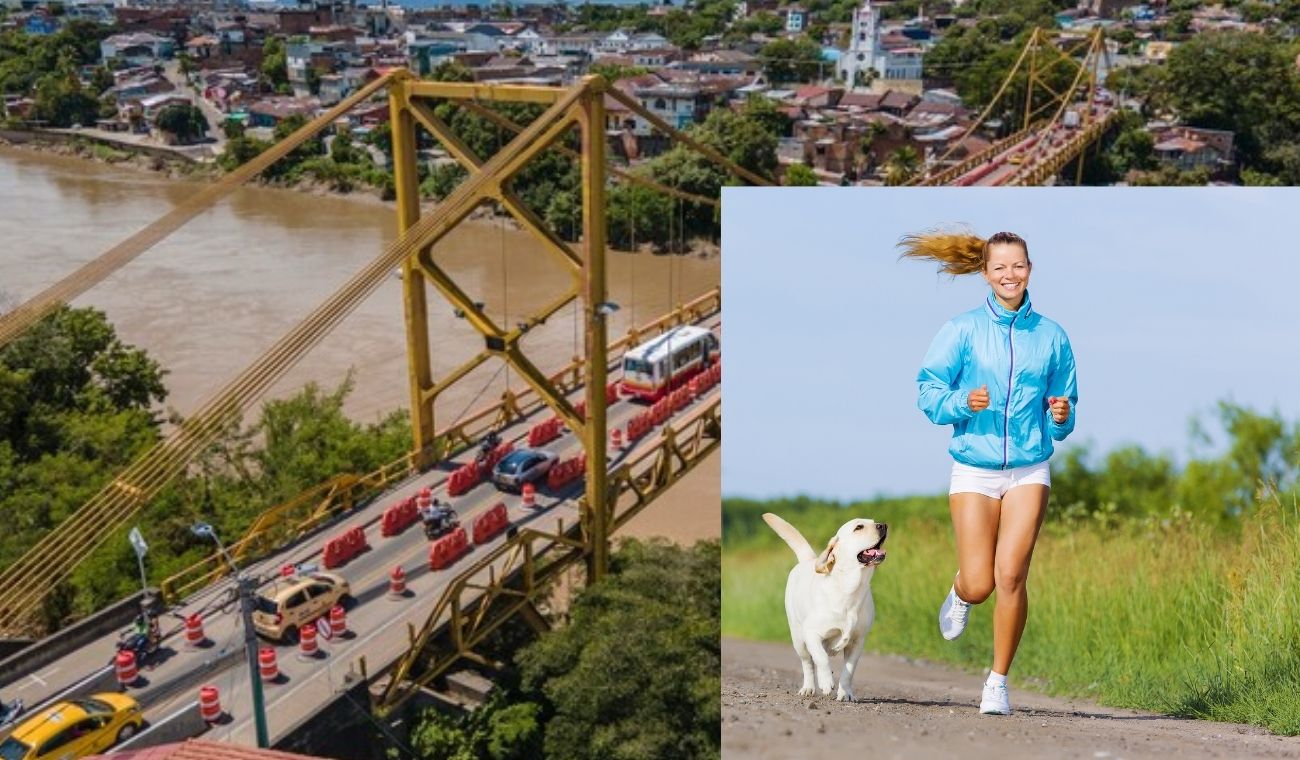 Amantes del running y los peludos: carrera épica junto al río Magdalena Amantes del running y los peludos: carrera épica junto al río Magdalena