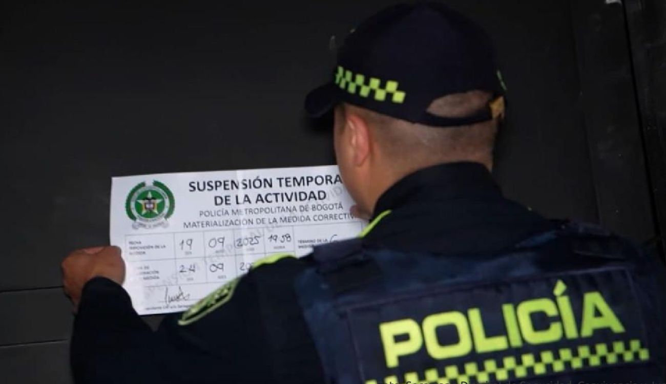 Suspenden tres bares en Engativá durante Amor y Amistad Suspenden tres bares en Engativá durante Amor y Amistad