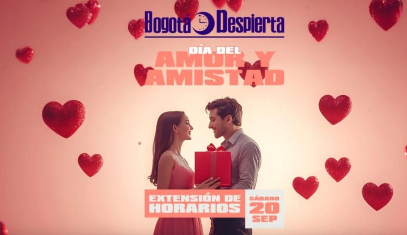 Bogotá Despierta para Amor y Amistad: comerciantes dispararán sus ventas Bogotá Despierta para Amor y Amistad: comerciantes dispararán sus ventas