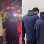 Persecución «a lo Hollywood» dejó dos capturados: iban con placas falsas