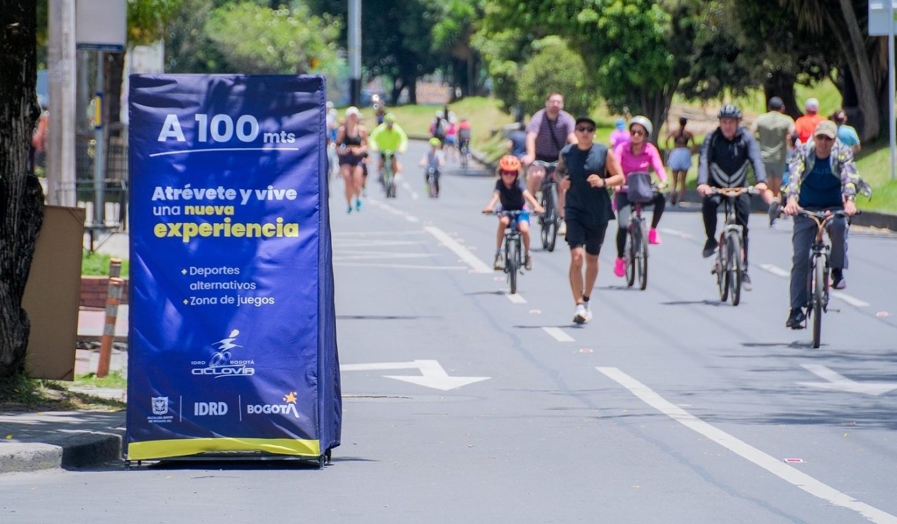 Ya no hay excusas para no ir a Ciclovía: novedad lo mantendrá enganchado