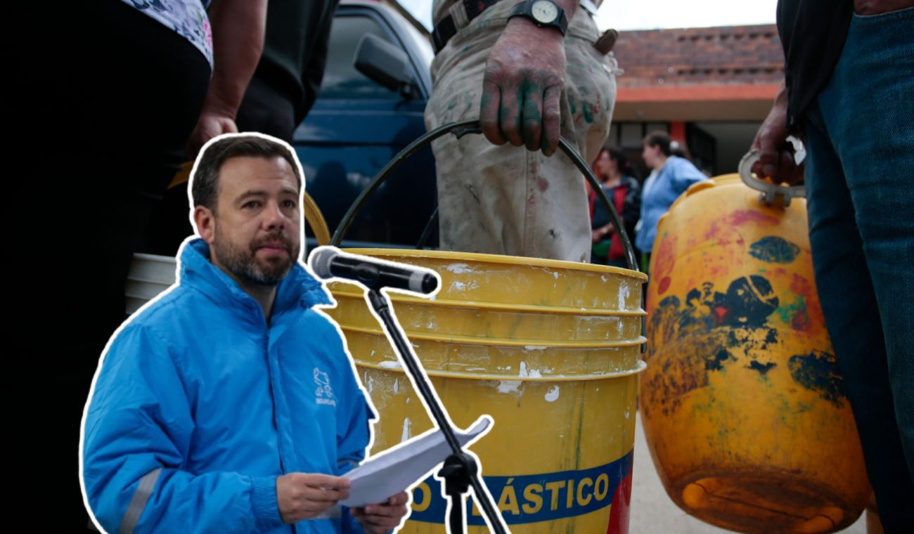 Comienzan cortes en agua masivos en Bogotá: serán varias horas sin servicio