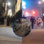 Una disputa familiar terminó en disturbios y bloqueo en norte de Bogotá